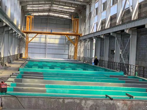 последний случай компании о Производственная линия по анодированию в Индии 2000 т/месяц