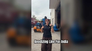 Анодируя линия оборудование