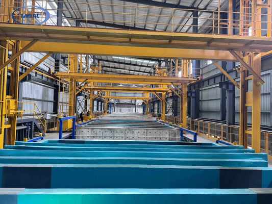 Хорошая цена Линия анодирования 500T/M для крупногабаритных компонентов Онлайн