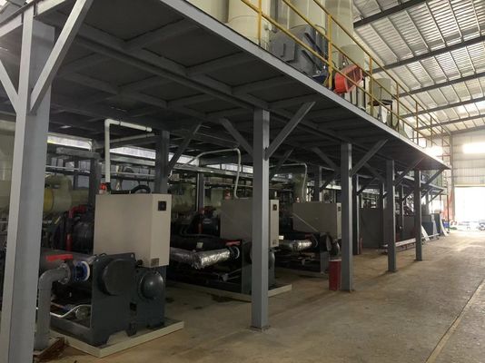 Небольшим линия автоматизированная Workpiece анодируя крася процесс обработки