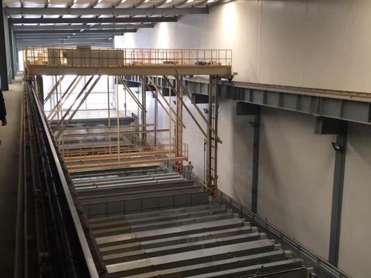 Автоматизированная вертикальная анодируя линия с системой класть на полку Manaul