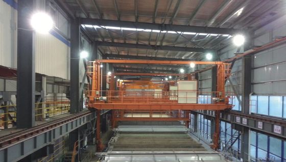 Автоматизированная вертикальная анодируя линия с системой класть на полку Manaul