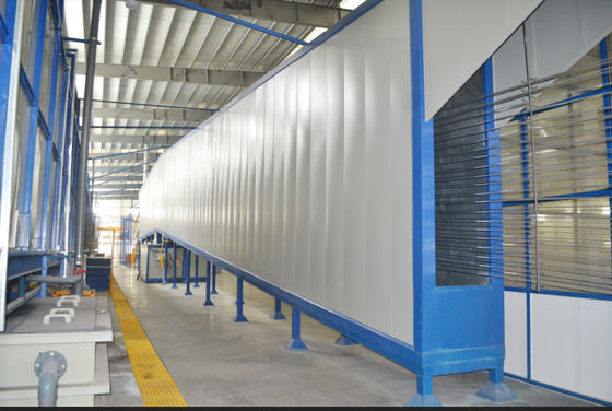 Горизонтальная линия покрытия машина порошка стабилизированное 380V - напряжение тока 415V