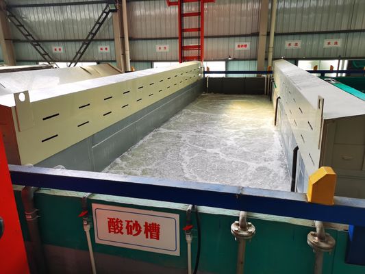 режим процесса горизонтальный u производственной линии силы 3000T/Month анодируя