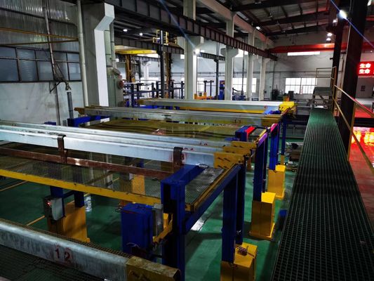 Автоматический анодируя процесс 650T/Month обработки производственной линии вывел наружу