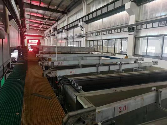 Горизонтальная анодируя линия стиль автоматической деятельности конструкции