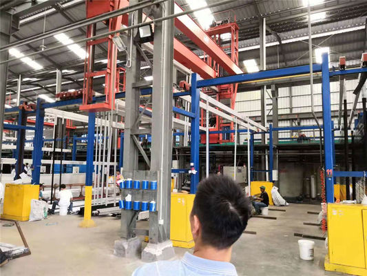 Сила автоматизировала анодируя линию линию Anodiding процесса горизонтальную