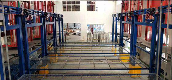 Сила автоматизировала анодируя линию линию Anodiding процесса горизонтальную