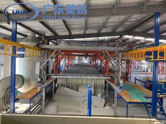 Автоматическая линейка производства анодирующего алюминия 800 т/месяц