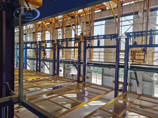 Автоматический анодируя процесс 650T/Month обработки производственной линии вывел наружу