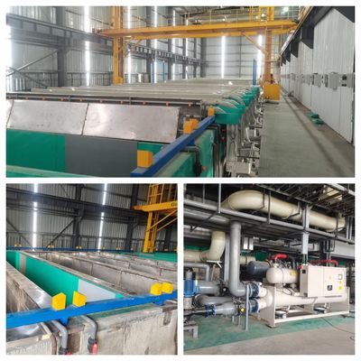 Хорошая цена Линия анодирования алюминиевого профиля высокого класса 2000T/M онлайн