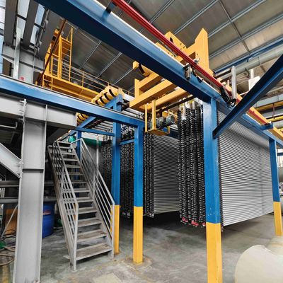 Низкое энергопотребление 1000 тонн / месяц Система обработки окисления алюминиевого профиля