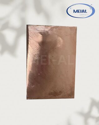 Хорошая цена Медно-алюминиевый композитный лист для анодирующих линий с T2 медным сплавом + 1060 алюминиевым, содержание меди 99,9% и содержание алюминия 100% онлайн