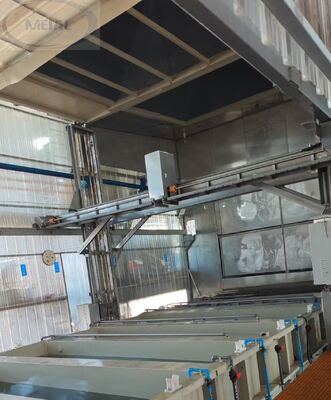 Хорошая цена Высокоэффективная линия твердого анодирования производительностью 150 т/м онлайн