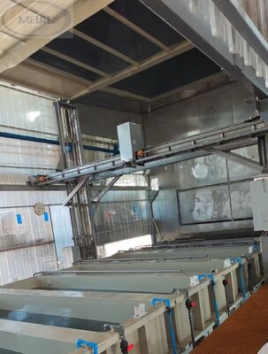 Хорошая цена 500T/M Малая линия анодирования для цилиндрических изделий онлайн