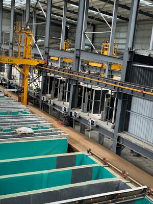 Хорошая цена Анодирующая нагревательная система с повышенной энергоэффективностью на 25%, диапазоном температур 10-80°C и точностью ±0,5°C для производственной линии анодирования онлайн