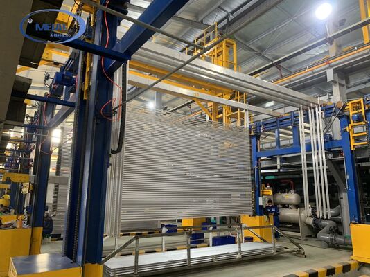 Хорошая цена Профессиональная производственная линия по анодированию алюминия мощностью 2000 Т / М для 6063 6061 алюминия с индивидуальным дизайном онлайн