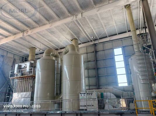 Хорошая цена Проектирование высокоэффективной анодирующей системы очистки и вентиляции выхлопных газов онлайн